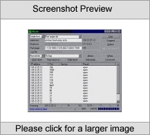 NScan version 0.9 Screenshot